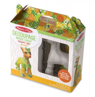 Decoupage Made Easy - Giraffe - Melissa and Doug (£10.99)