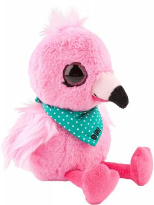Cuddly Flamingo Bibi Snuki Cuddly By Depesche (£11.99)