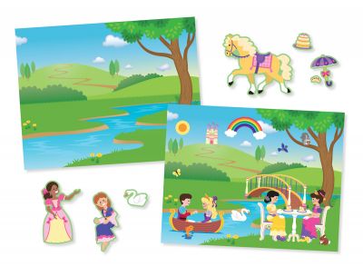 Image 2 of Princess Castle Reusable Sticker Pad - Melissa and Doug (£5.75)