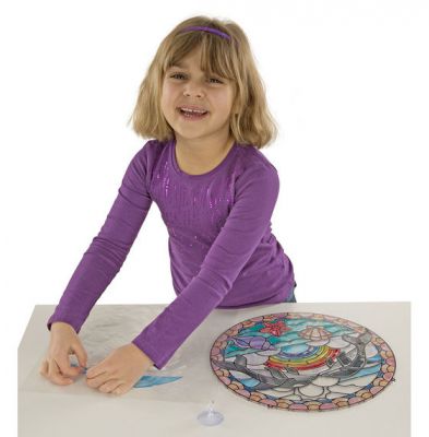 Image 2 of Stained Glass Dolphins - Melissa and Doug (£15.99)