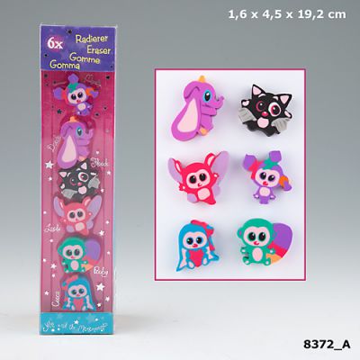 Ylvi and the Minimoomis Eraser Set - Depesche (£3.50)