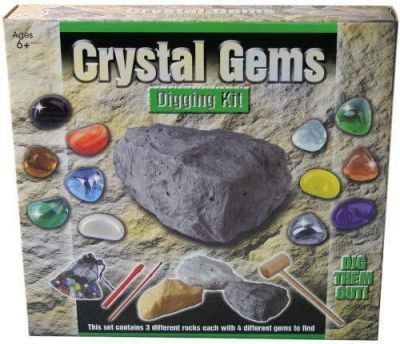 Crystal Gems Digging Kit (£8.99)