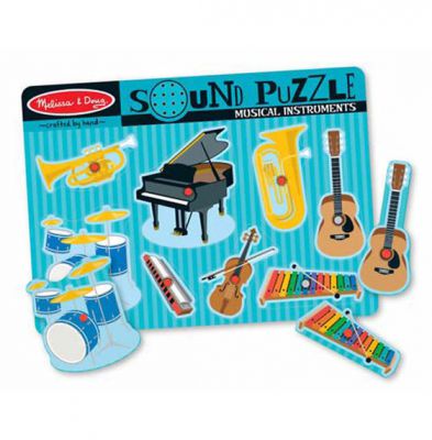 Image 3 of Musical Instruments Sound Puzzle - Melissa and Doug (£11.99)