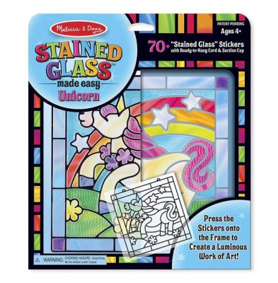 Stained Glass Made Easy - Unicorn Melissa and Doug (£8.99)