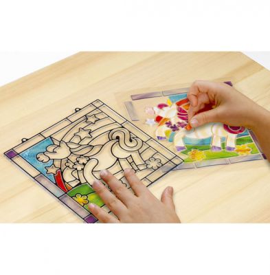 Image 4 of Stained Glass Made Easy - Unicorn Melissa and Doug (£8.99)