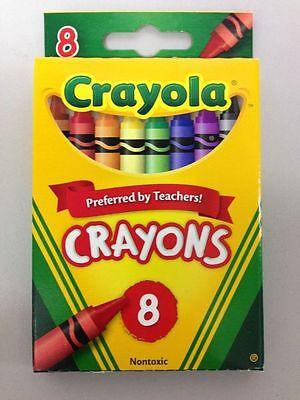 Crayola Packet Of 8 Wax Crayons (£0.99)