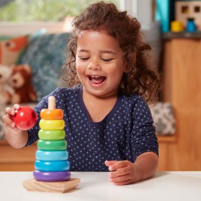 Image 2 of Rainbow Stacker Classic Toy - Melissa Doug (£7.99)