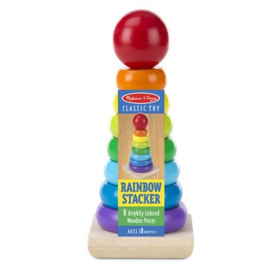 Rainbow Stacker Classic Toy - Melissa Doug (£7.99)