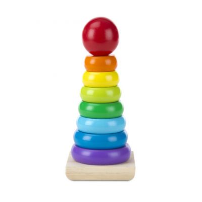 Image 3 of Rainbow Stacker Classic Toy - Melissa Doug (£7.99)