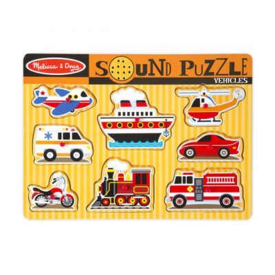 Vehicles Sound Puzzle - 8 Pieces (£14.99)