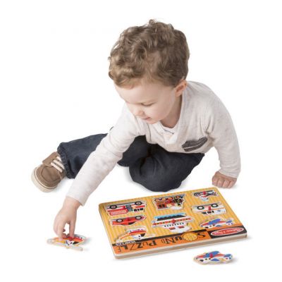 Image 2 of Vehicles Sound Puzzle - 8 Pieces (£14.99)