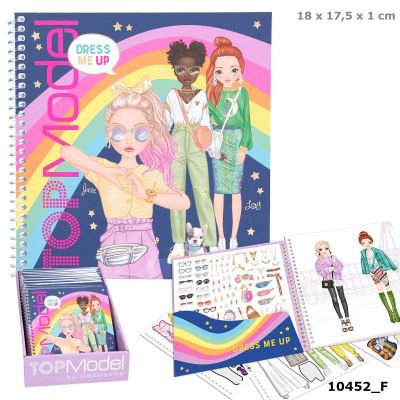 TOPModel Dress Me Up Stickerbook (£4.99)
