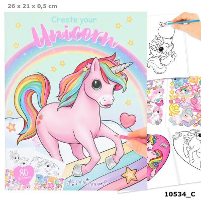 Ylvi Create your Unicorn Colouring Book (£4.99)