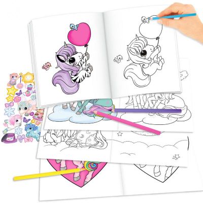 Image 2 of Ylvi Create your Unicorn Colouring Book (£4.99)