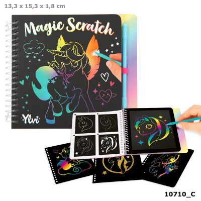 Image 1 of Ylvi & the Minimoomis Mini Magic Scratch Book  (£4.99)