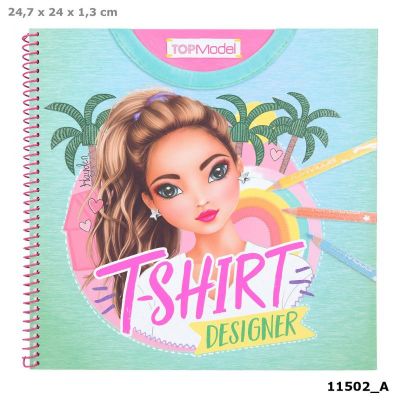 TOPModel T-Shirt Designer Colouring Book (£8.99)