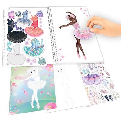 Image 2 of Create your TOPModel Colouring Book BALLET (£11.99)