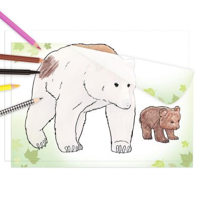 Image 2 of Wildlife Copy & Colouring Book (£8.99)