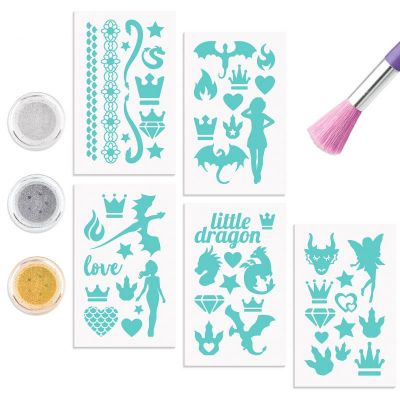 Image 2 of TOPModel Glitter Tattoo Set DRAGON LOVE (£9.99)