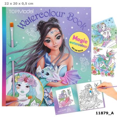 TOPModel Watercolour Book DRAGON LOVE (£4.99)