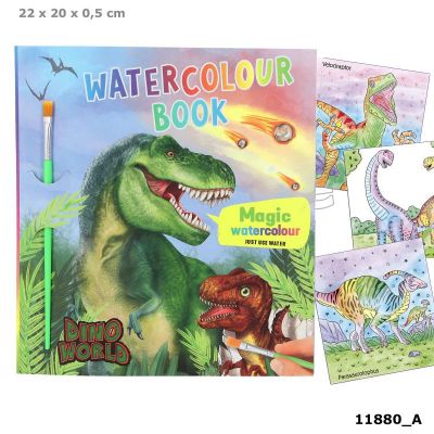 Dino World Watercolour Book (£5.99)