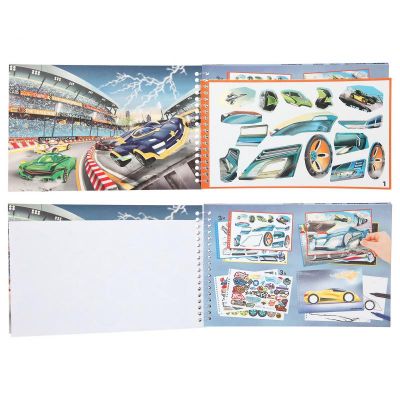 Image 4 of Monster Cars Pocket Colouring Book (£5.99)