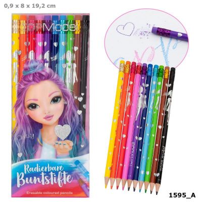 TOPModel Erasable Coloured Pencils (£5.99)
