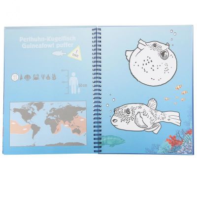 Image 3 of Dino World Colouring Book Set UNDERWATER  (£12.99)