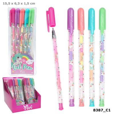 Ylvi Gel Pen Set 5 Rainbow colours (£4.50)