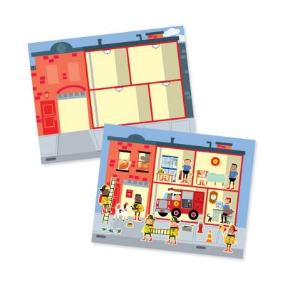 Image 3 of Melissa and Doug My Town Sticker Book  (£6.99)