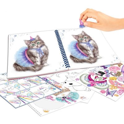 Image 2 of TOPModel Colouring Book MOONLIGHT (£9.99)