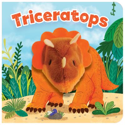 Triceratops Chunky Finger Puppet Book (£4.99)