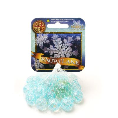 Snowflake Marbles (£2.50)