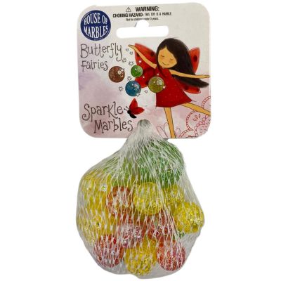 Butterfly Fairy Net Bag of Marbles (£2.99)