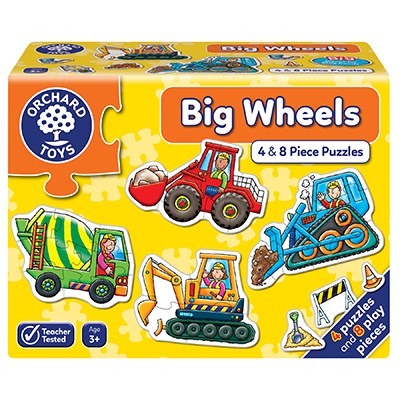Big Wheels Jigsaw Puzzle (£7.99)
