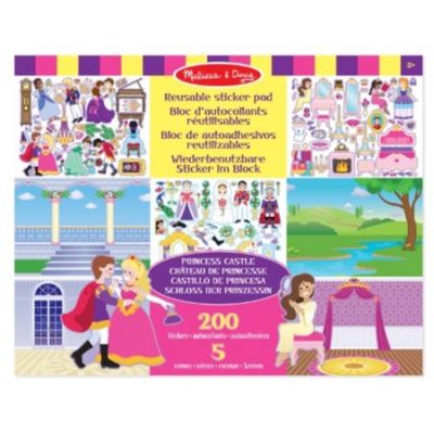 Princess Castle Reusable Sticker Pad - Melissa Doug (£6.99)