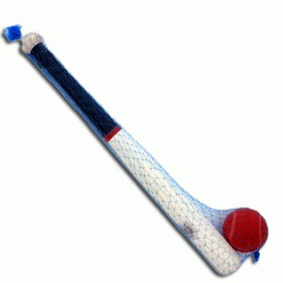 Wooden Rounders Baseball Bat and Ball (£5.99)