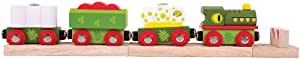 Bigjigs Rail Wooden Dinosaur Railway Engine and Carriages (£13.99)