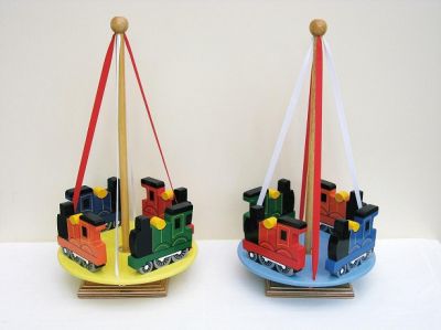Traditional Wooden Train Roundabout (£15.99)
