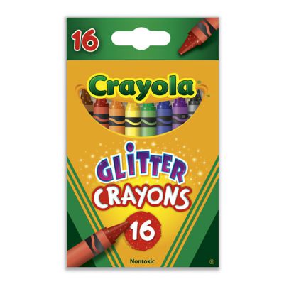 Crayola Glitter Crayons (£2.99)