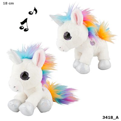 Image 2 of Naya Cuddly Unicorn With Sound - Depesche (£13.50)
