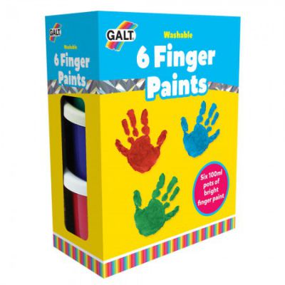 Image 3 of 6 Washable Finger Paints (£6.99)