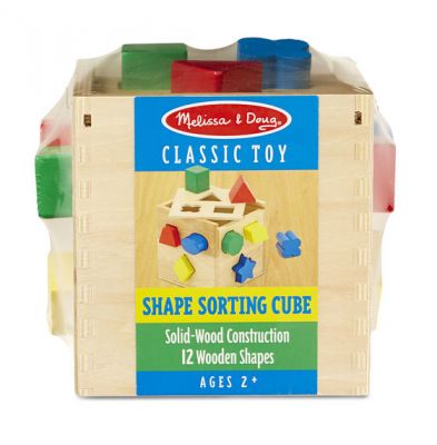 Shape Sorting Cube - Melissa and Doug (£11.99)