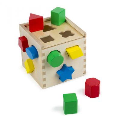 Image 2 of Shape Sorting Cube - Melissa and Doug (£11.99)