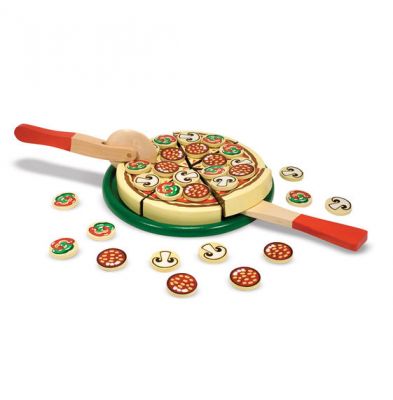 Image 2 of Wooden Pizza Melissa and Doug (£18.99)