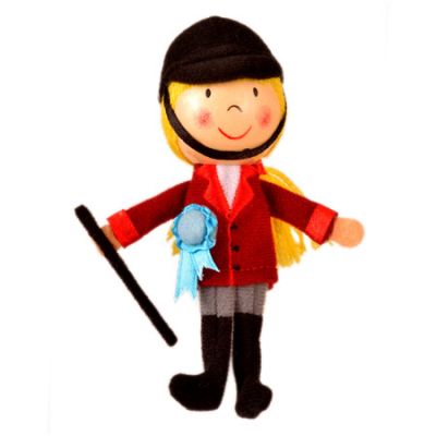Horse Rider Finger Puppet - Fiesta Crafts (£4.50)