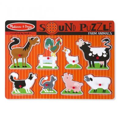 Farm Sound Puzzle - Melissa and Doug (£12.99)