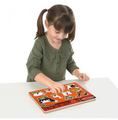Image 2 of Farm Sound Puzzle - Melissa and Doug (£12.99)