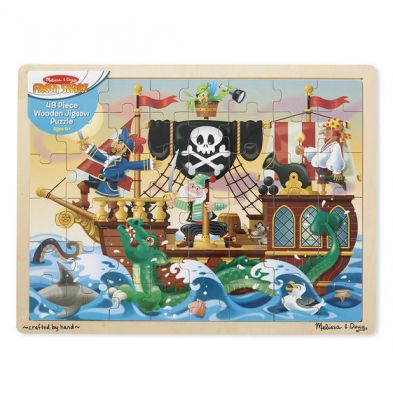 Image 4 of Pirate Adventure Tray Puzzle - Melissa and Doug (£10.99)