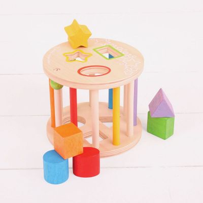 Image 2 of Rolling Shape Sorter - Bigjigs (£14.99)